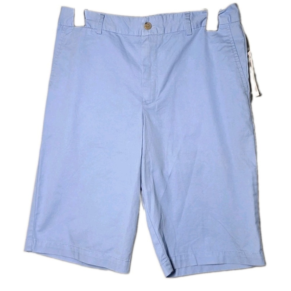 NWT Polo Ralph Lauren Shorts Youth Boys 20 Flat Front Light Blue
